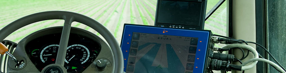 GPS systeem op de tractor